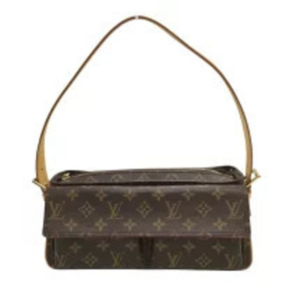 Louis Vuitton Vivacite Brown Monogram Canvas Shoulder Bag